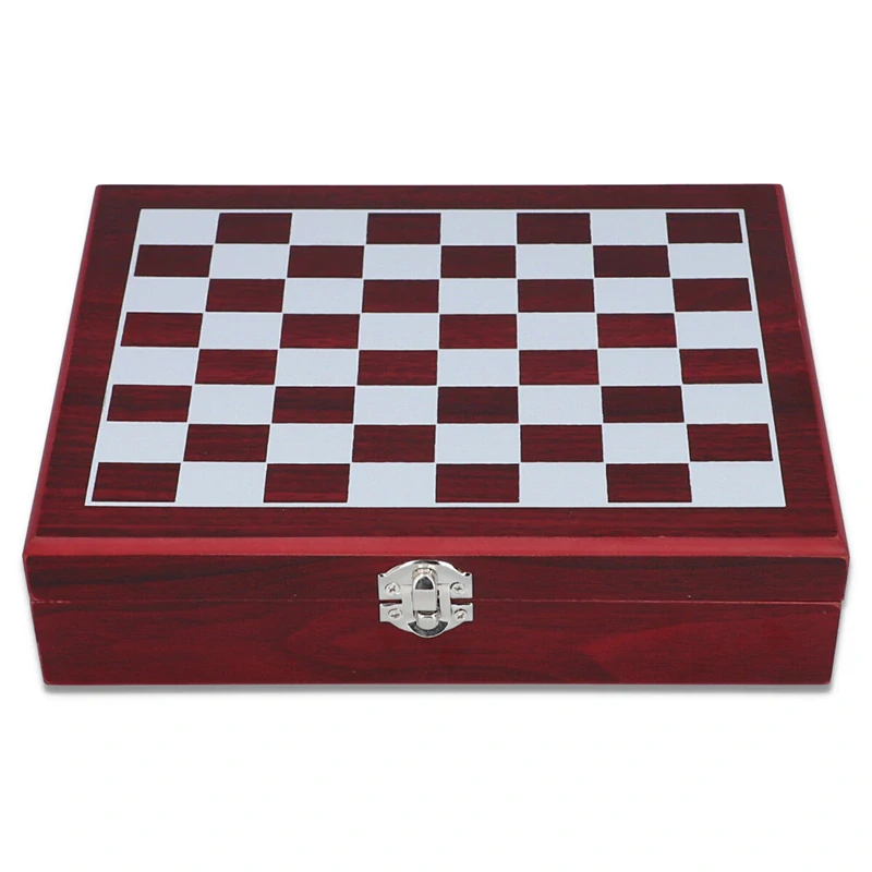 Ploskačka 240ml v darčekovej kazete Chess I