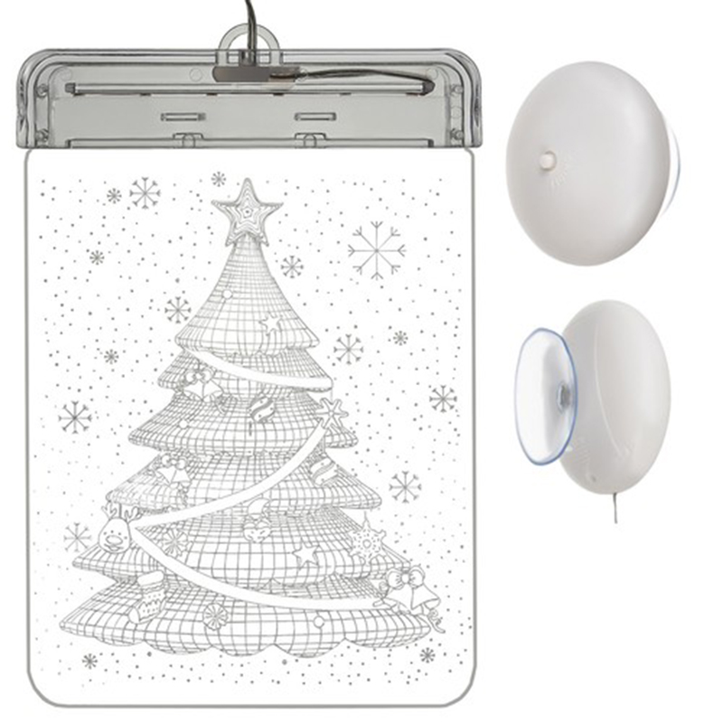 LED závesná vianočná dekorácia – perníček 32 cm, 80 LED, teplá biela