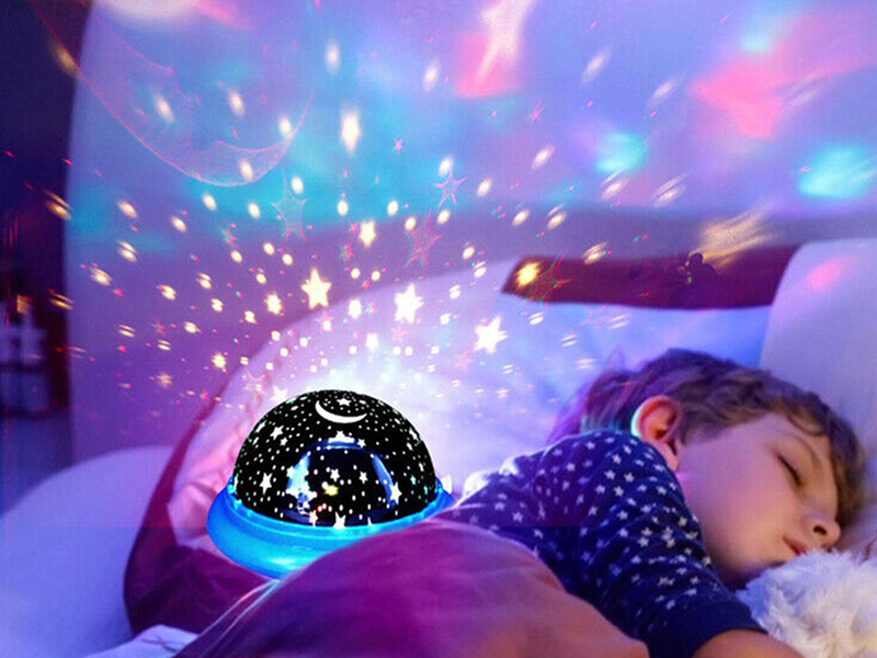 Nočná lampa s projektorom 11cm