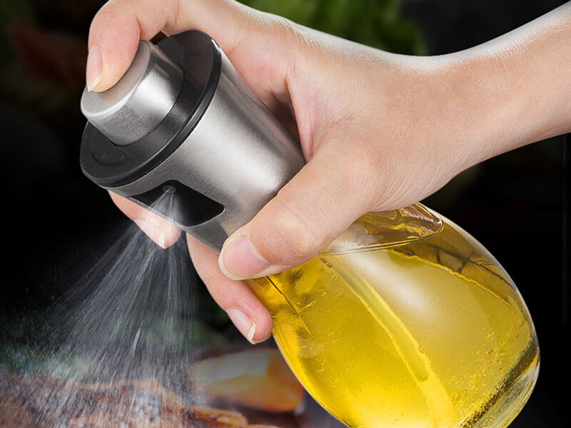 Rozprašovač na olej a ocot 200ml s lievikom