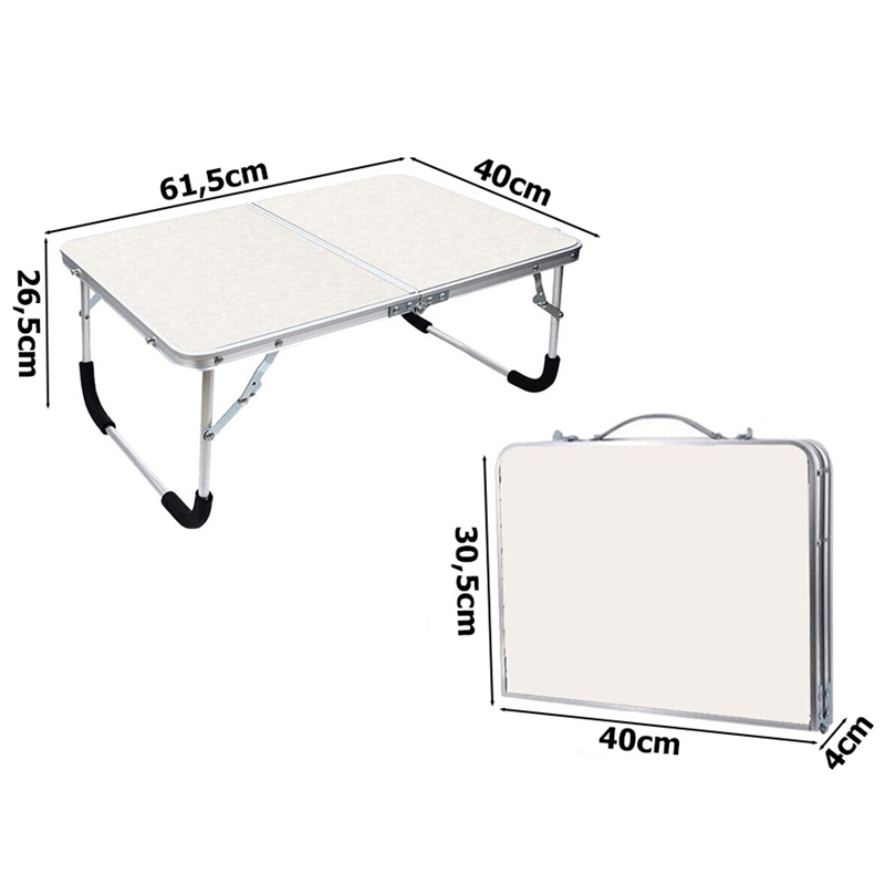 Skladací stolík pod notebook/turistický 60x40x26cm
