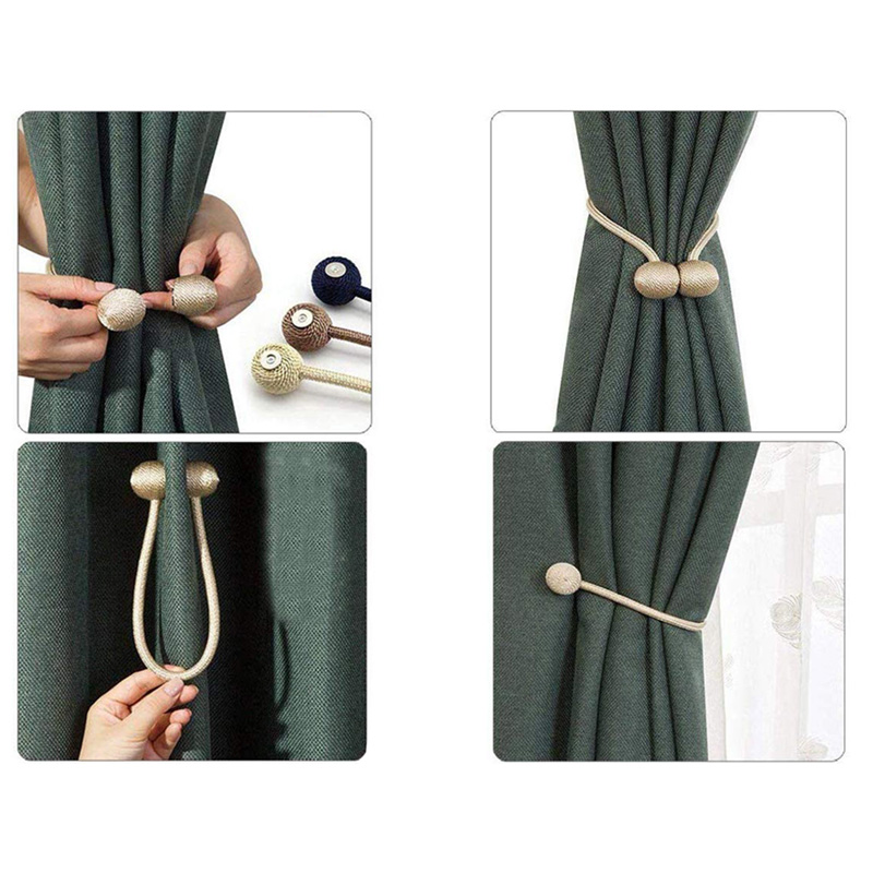 Ozdobná spona na záves 45cm (2ks)
