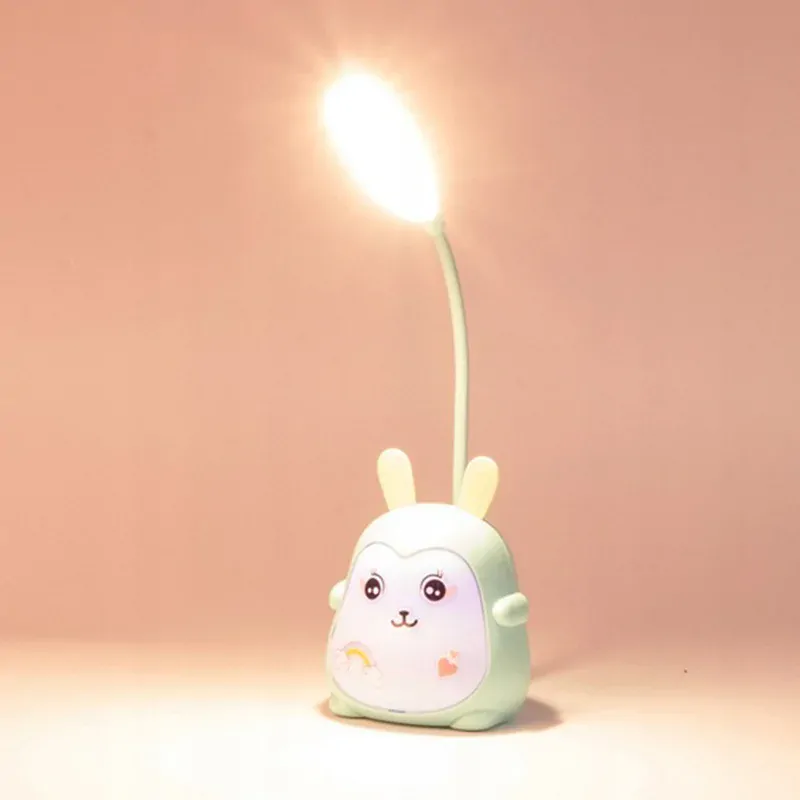 Detská RGB LED lampa 3W s nálepkami zelená