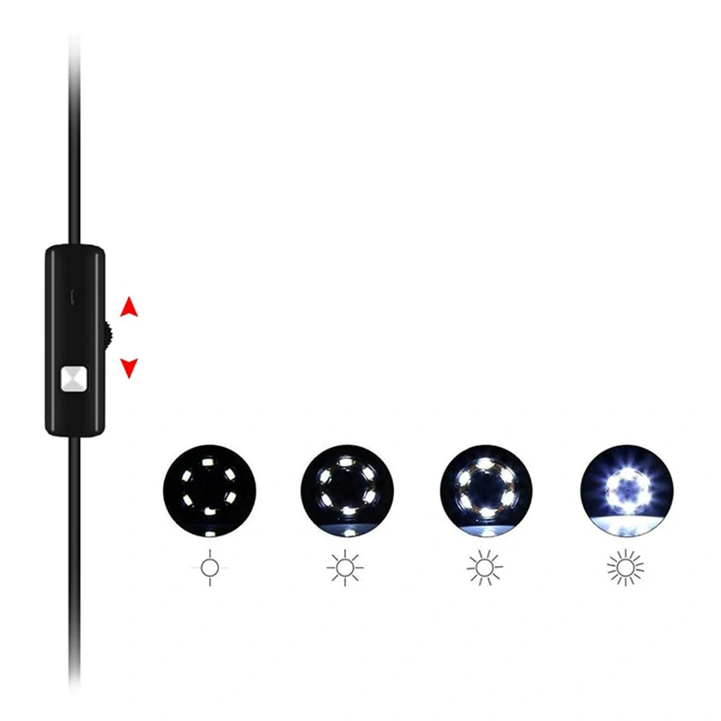Endoskopická kamera 5 m USB / microUSB