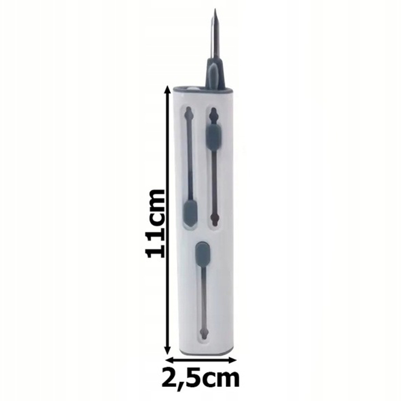 Čistiace pero na slúchadlá a drobnú elektroniku 4v1