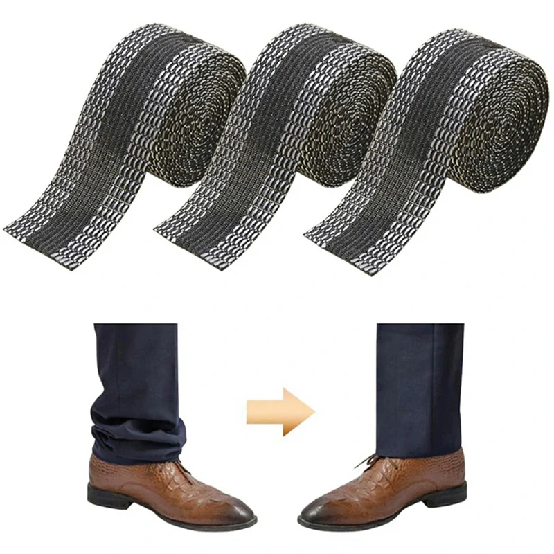 Páska na skrátenie nohavíc sivá