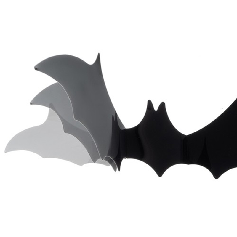 Halloweenska dekorácia Netopiere 3ks