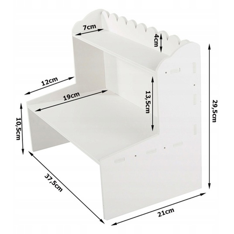 Organizér na kozmetiku a drobnosti 38x20x30cm