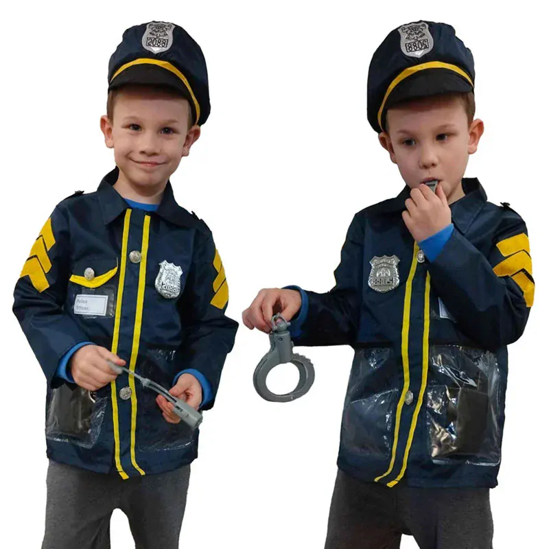 Kostým Policajt pre deti 3-8 rokov