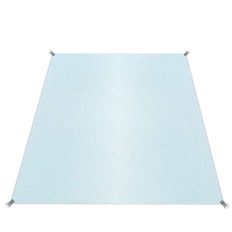 Magická plážová podložka Sand-Free 200 × 200 cm – modrá