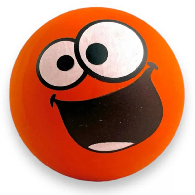 Skákacia loptička Emoji 6cm