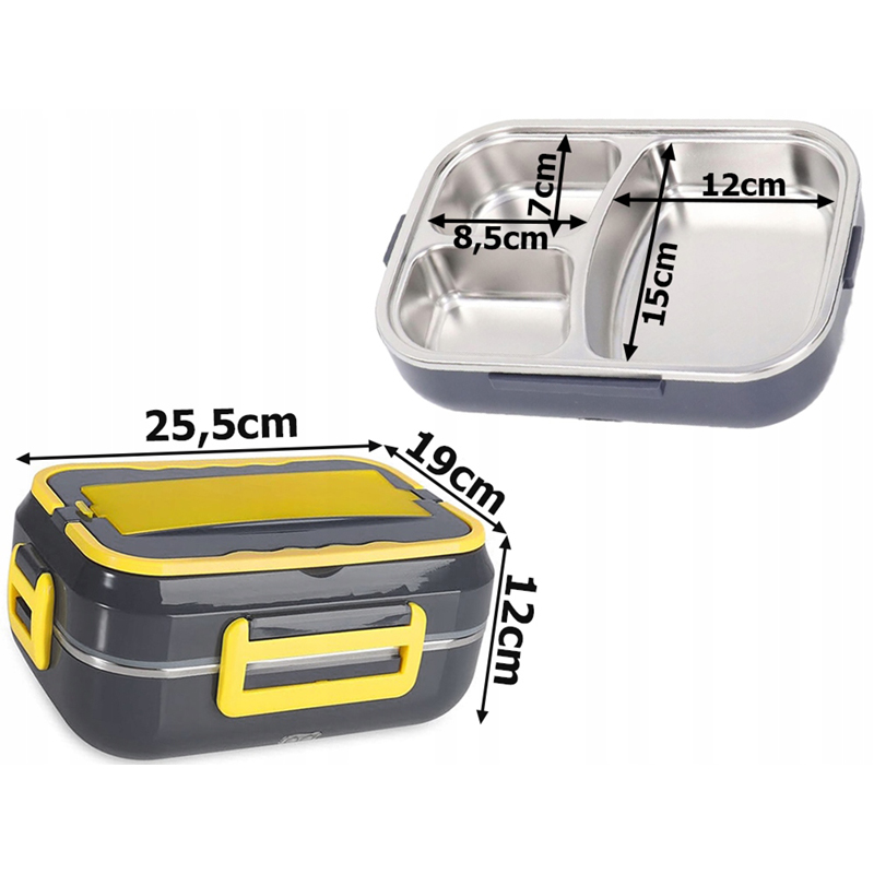 Obedár Lunchbox ohrievací 12V/220V 900ml