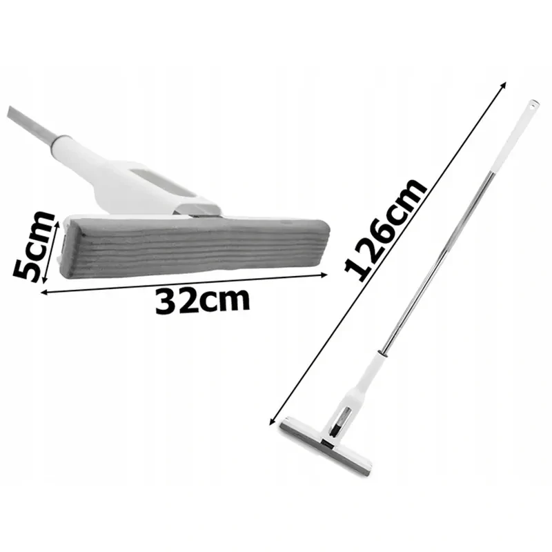 Samožmýkací mop so špongiou