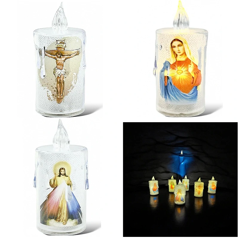 Sviečka LED na batérie 8 x 3,5 cm