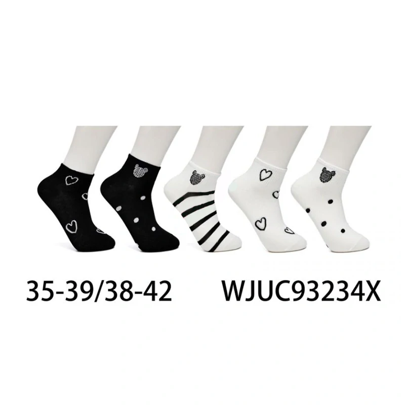 PESAIL - Bavlnené členkové ponožky č.35-39, 38-42 : WJUC93234X