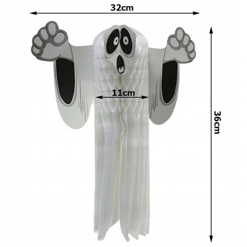 Halloweenska dekorácia Duch 36cm