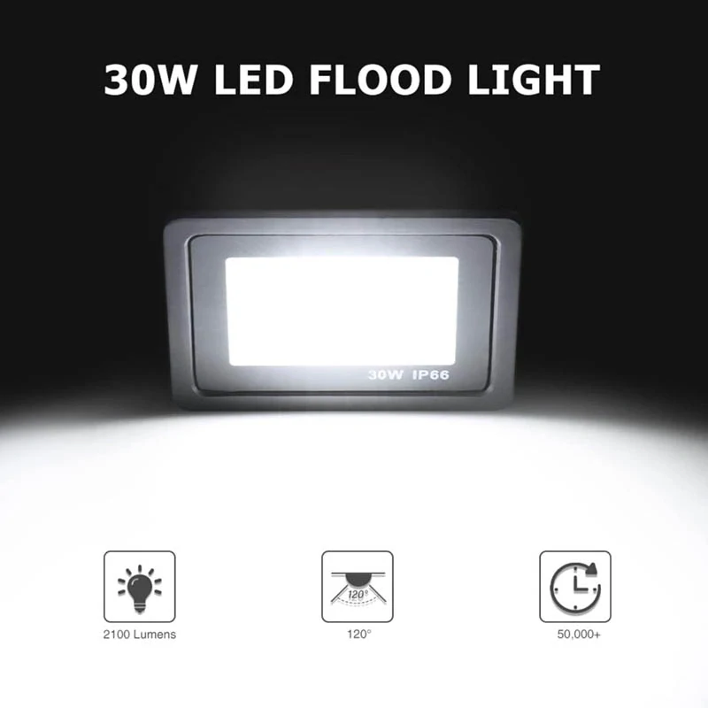 Vonkajší reflektor LED 30W