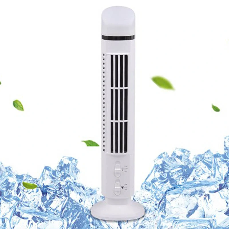 USB prenosný mini ventilátor bezlopatkový s LED svetlom