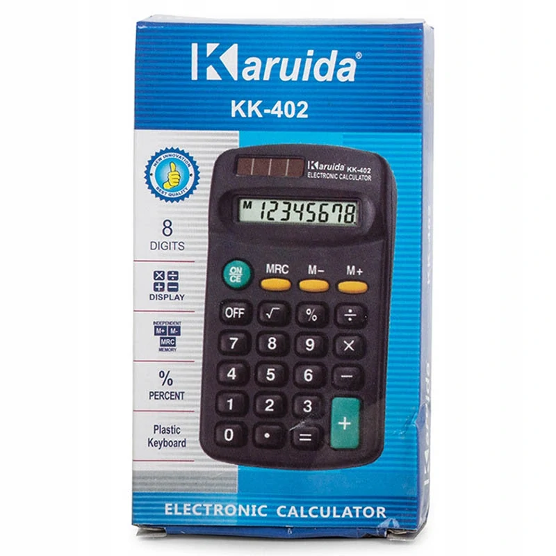 Kalkulačka vrecková KK-402 8-miestna