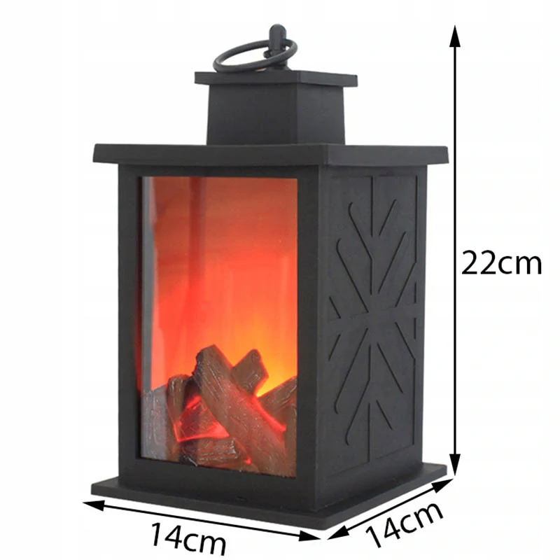 Lampáš LED s umelým plameňom 22cm