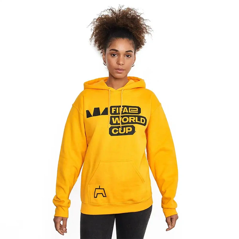 Unisex mikina FIFA World Cup žltá XL