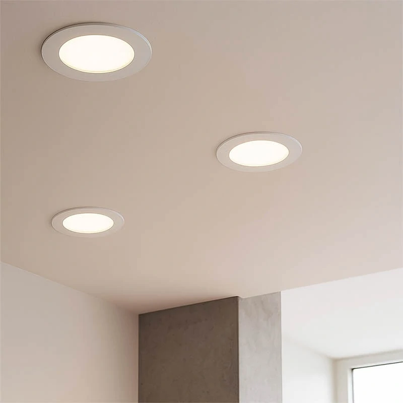 Vodotesné LED bodové svietidlo EMOS 4,5W, 345 lm, 2700K/4000K, IP65: čierne