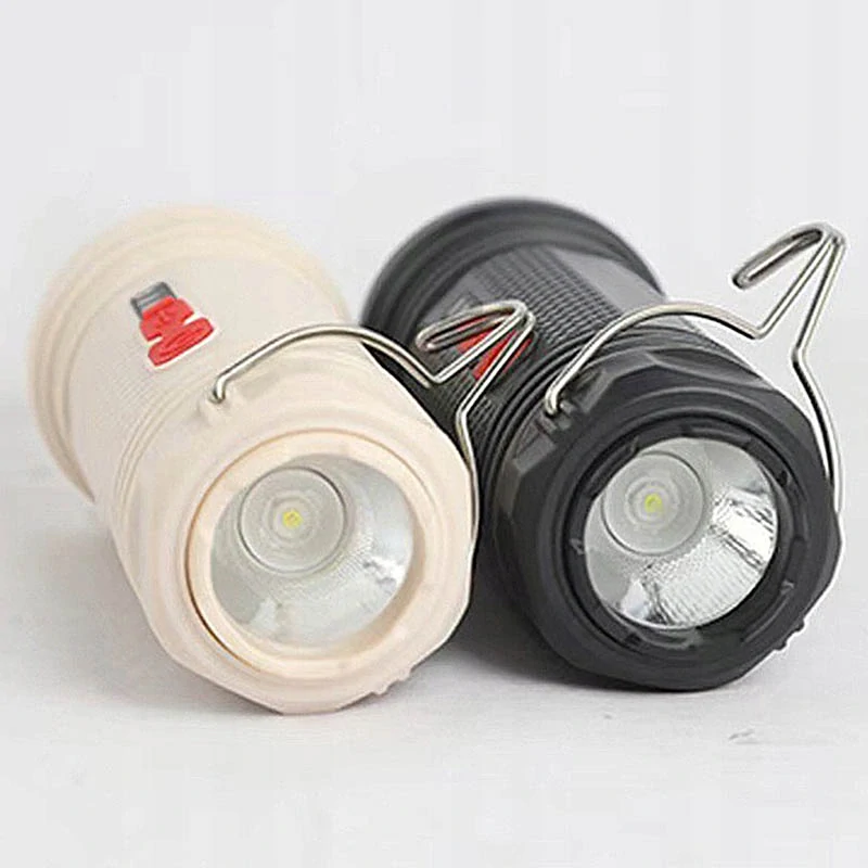 Kempingová lampa s háčikom