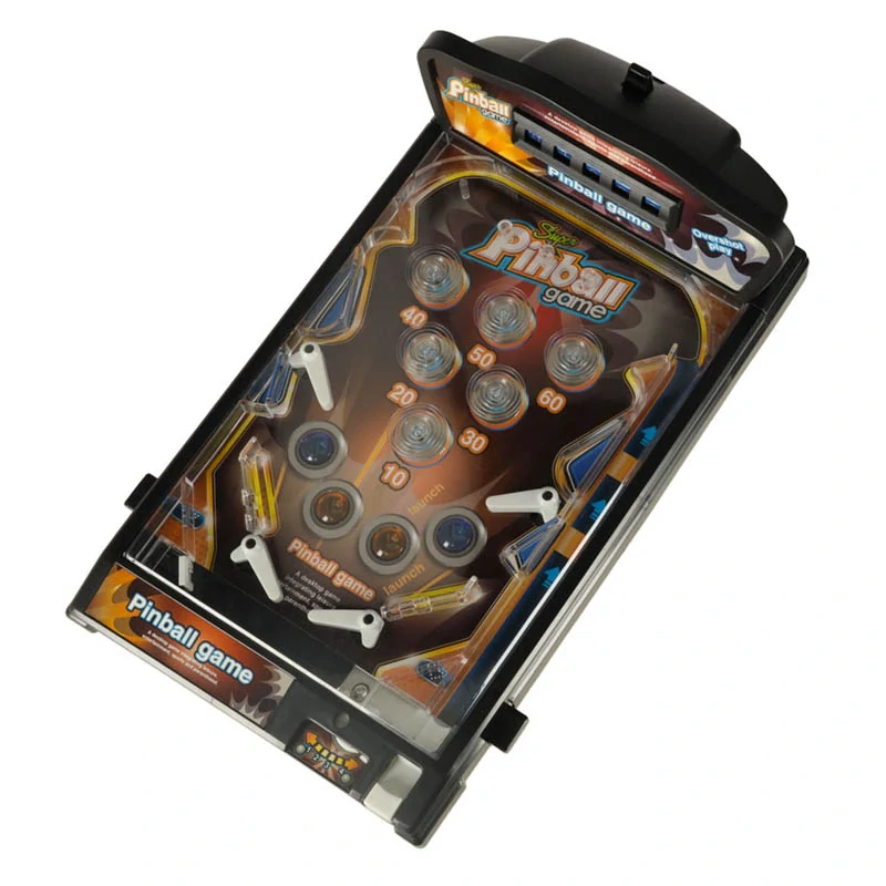 Pinball Flipper – stolová hra so svetlami a hudbou 42 × 27 × 18 cm