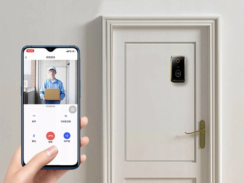 Bezdrôtový video vrátnik WiFi s kamerou a mobilnou aplikáciou