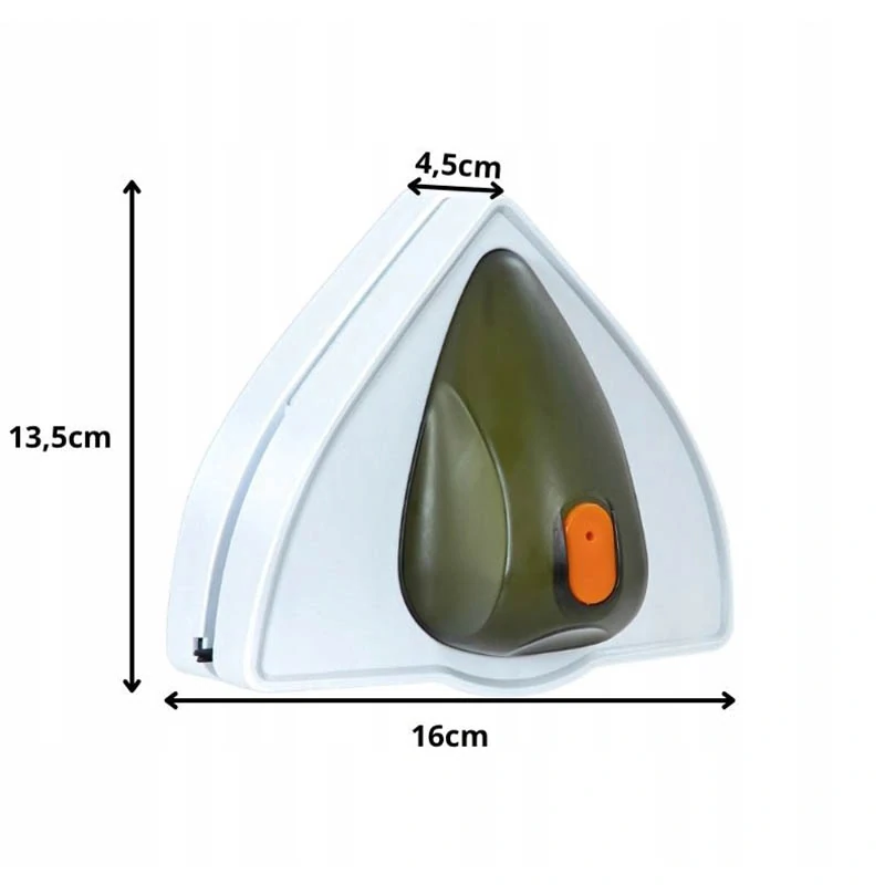 Obojstranná magnetická hubka na okná 3–8 mm so šnúrkou