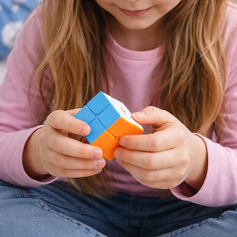 Mini Rubikova kocka prívesok 2 x 2