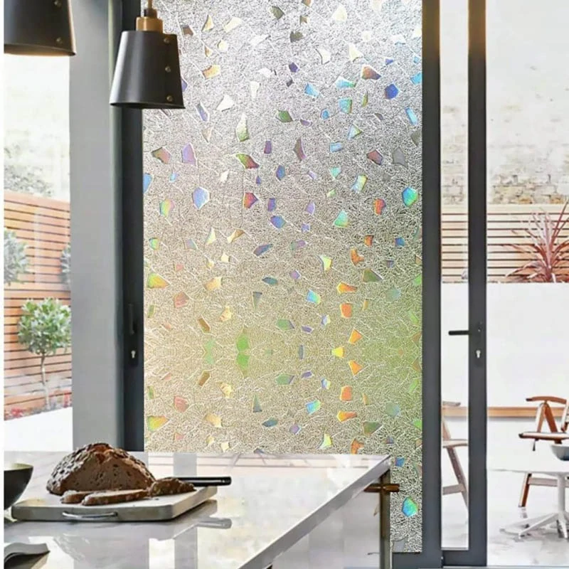 Matná okenná fólia mozaika Kamienky 200 × 60 cm