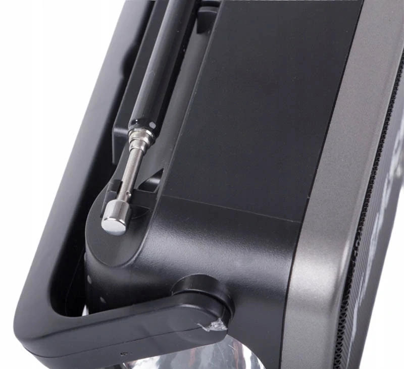Prenosné rádio s baterkou RDD RD-306 sivé