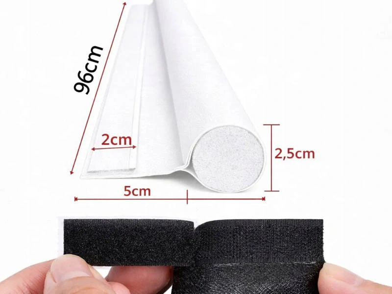 Samolepiace tesnenie pod dvere proti prievanu 96cm biele