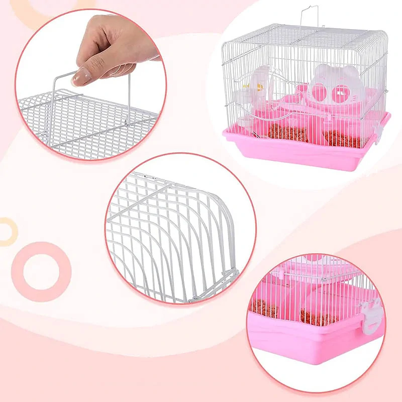 Klietka NUXIE® pre škrečky a malé hlodavce 38 cm