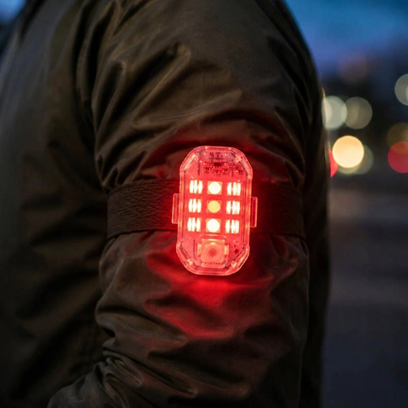 LED stroboskopické svetlá s diaľkovým ovládaním 2 ks