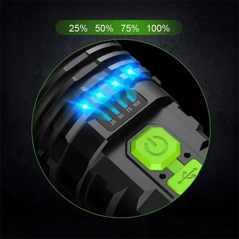 LED baterka GENETIC® s akumulátorom a COB osvetlením
