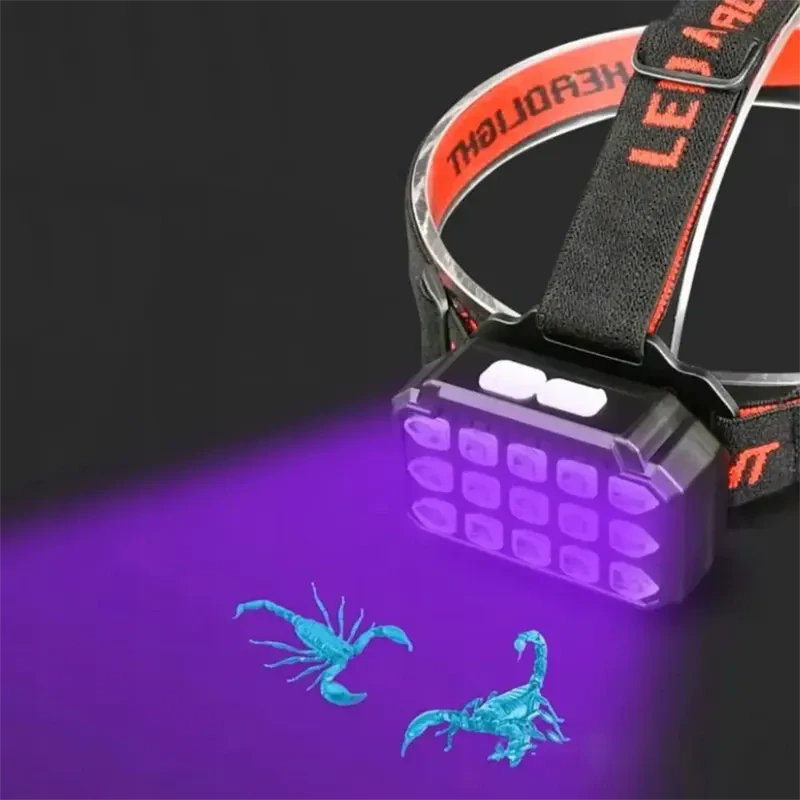 UV LED čelovka GENETIC® vodeodolná