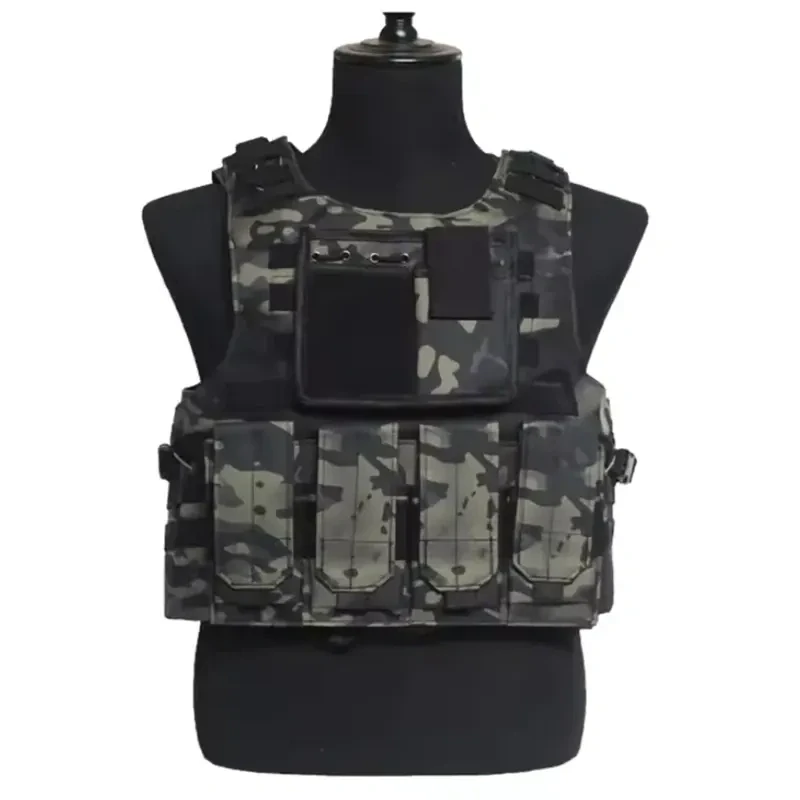 Outdoorová vesta FOXTER® MOLLE maskáčová