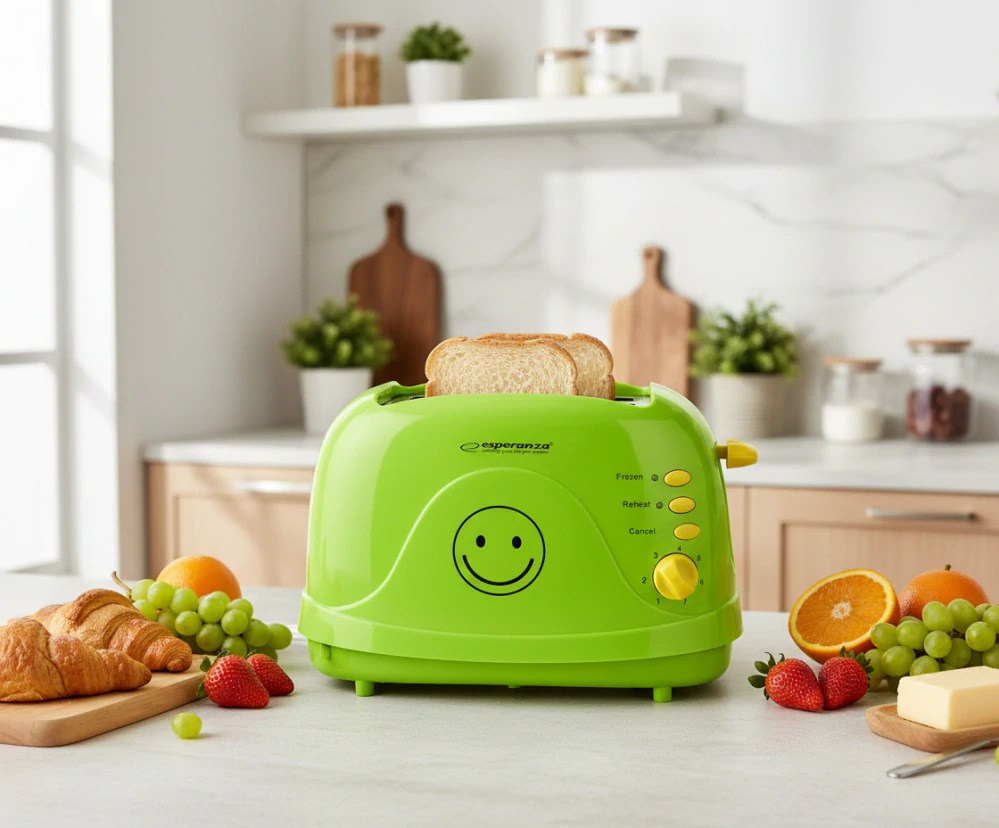 Zelený hriankovač Esperanza SMILEY 750 W