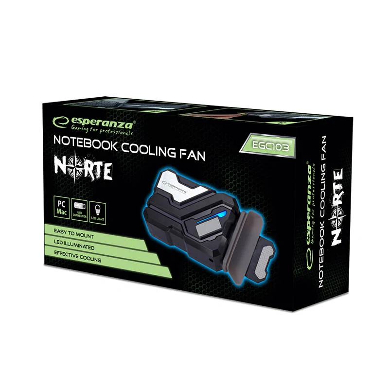 Chladiaci ventilátor na notebook Esperanza NORTE