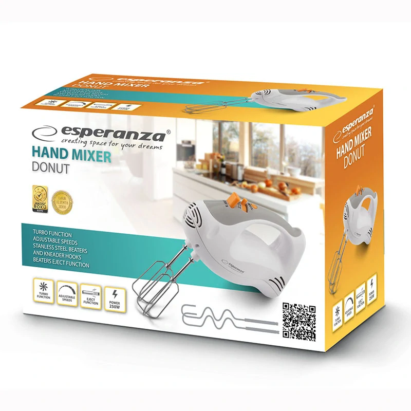 Ručný mixér Esperanza DONUT 250 W