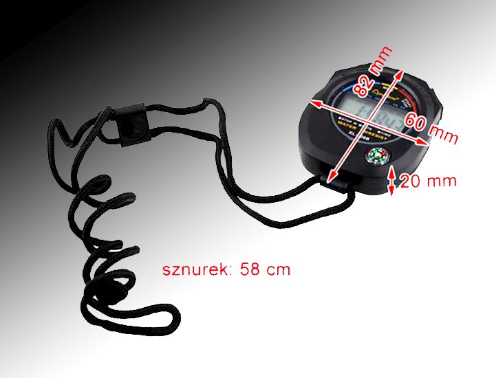 Stopky s kompasom Anytime XL-009b