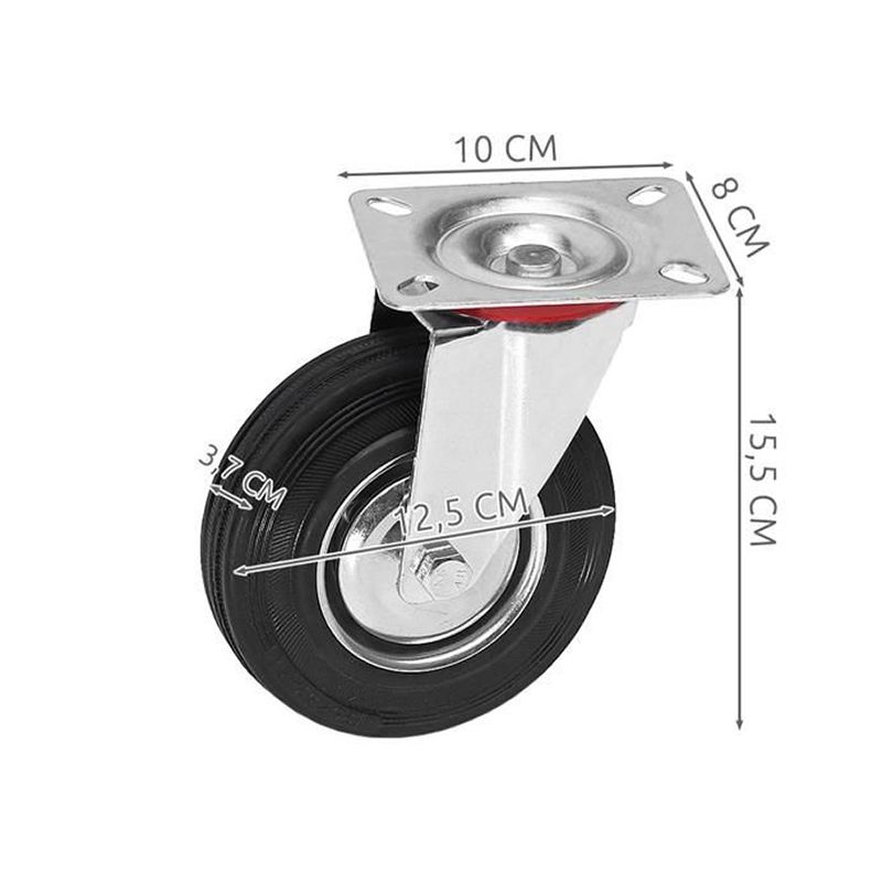 Koliesko na vozík 5" 12,5cm