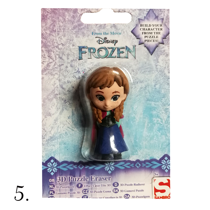 Guma disney postavička 3D
