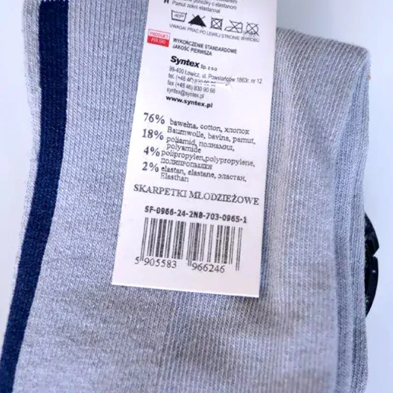 Syntex Ponožky Chili 22-24cm - 9-15 rokov hrubé