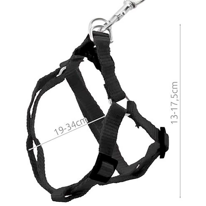 Vodítko pre psa s popruhmi 122cm