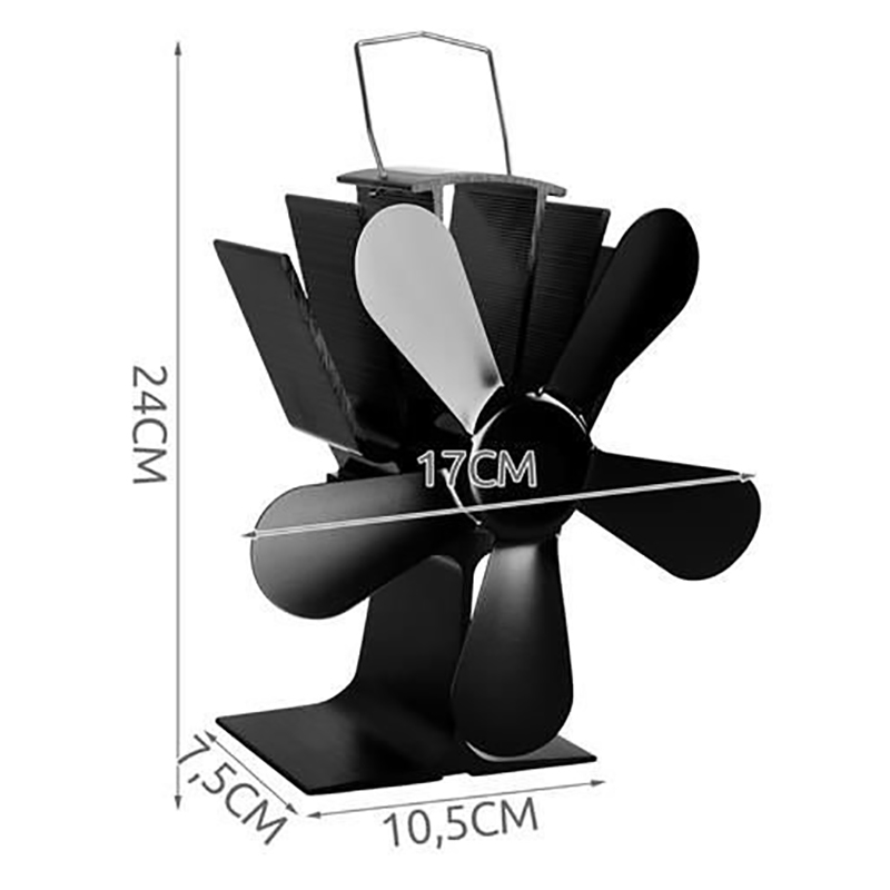 Krbový ventilátor KAMINER WK-9596
