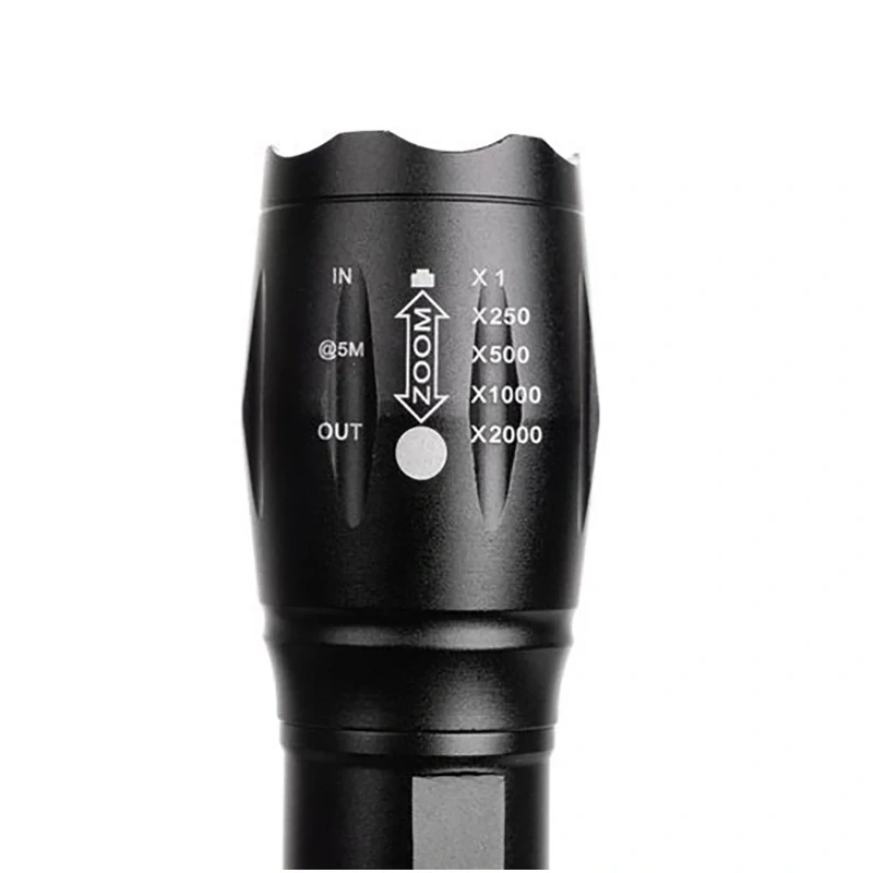 LED baterka CREE XML s 5 režimami