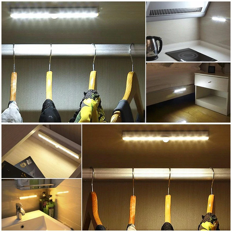 LED lampa s pohybovým senzorom bezdrôtová
